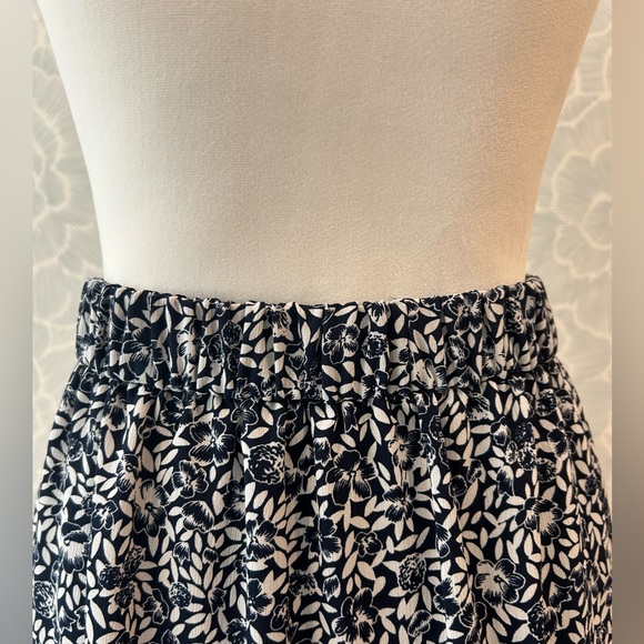 JCrew Factory Floral Tiered Skirt - Sz L - Picture 4 of 11